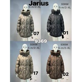 Куртка жіноча зимова 9369-17 beige р.42-50 "Yafeier" недорого оптом від прямого постачальника