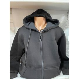 Фотография Кофта спортивная мужская SB1041 black р.2XL-6XL "Sabihina" недорого оптом от прямого поставщика