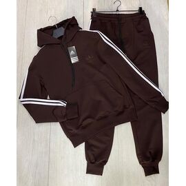 Костюм спортивний чоловічий AZ0168 brown р.46-54 "Annet" недорого оптом від прямого постачальника