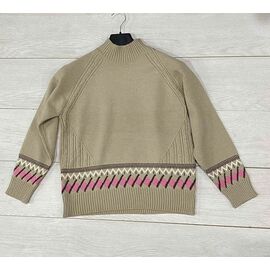Фотография Свитер женский AZ0169 beige р.one size "Annet" недорого оптом от прямого поставщика