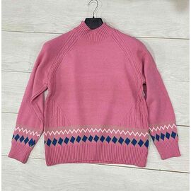 Фотография Свитер женский AZ0169 pink р.one size "Annet" недорого оптом от прямого поставщика