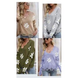 Светр жіночий 12060 mix р.46-48 "Yafeier" недорого оптом від прямого постачальника