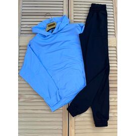 Костюм спортивний жіночий теплий 115-1023 l.blue р.S-XL "VICTORY" недорого оптом від прямого постачальника