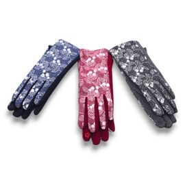 Фотография Перчатки утеплённые женские 304-1 mix р.6.5-8.5 "YLZL" недорого оптом от прямого поставщика