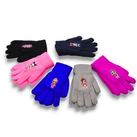 Фотография Перчатки детские на девочку 5034 mix р.4-6 "YLZL" недорого оптом от прямого поставщика