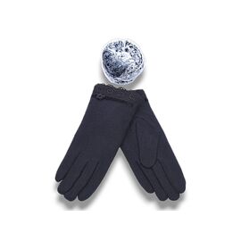 Фотография Перчатки утеплённые женские 96-14 black р.6.5-8.5 "YLZL" недорого оптом от прямого поставщика