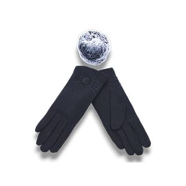 Фотография Перчатки утеплённые женские A15 black р.6.5-8.5 "YLZL" недорого оптом от прямого поставщика