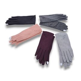 Фотография Перчатки утеплённые женские V005-3 mix р.6.5-8.5 "YLZL" недорого оптом от прямого поставщика