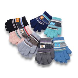 Фотография Перчатки детские унисекс D168 mix р.2-4 "YLZL" недорого оптом от прямого поставщика