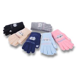 Фотография Перчатки детские унисекс 5115 mix р.5-7 "YLZL" недорого оптом от прямого поставщика