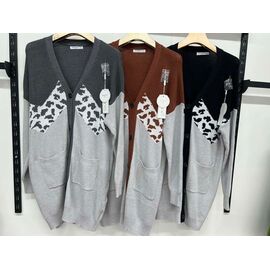 Кардиган жіночий 11747 mix р.48-50 "Yafeier" недорого оптом від прямого постачальника