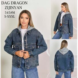 Куртка жіноча демісезонна 545 blue р.S-3XL "Yafeier" недорого оптом від прямого постачальника