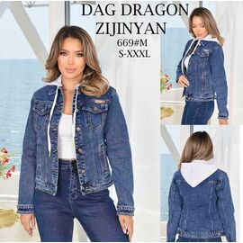 Куртка жіноча демісезонна 669 blue р.S-3XL "Yafeier" недорого оптом від прямого постачальника