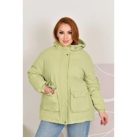 Куртка жіноча зимова 9521 green р.M-3XL "Katty" недорого оптом від прямого постачальника