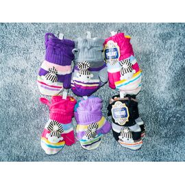 Фотография Варежки детские на девочку C45 mix р.2-4 "YLZL" недорого оптом от прямого поставщика