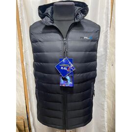 Фотография Жилетка мужская 171 black р.M-3XL "R-RLX" недорого оптом от прямого поставщика