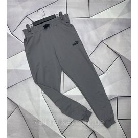 Спортивні штани чоловічі на манжеті puma розміри S-2XL (4 кв) "MACCALI" недорого від прямого постачальника