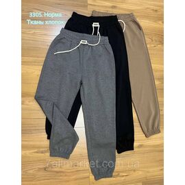 Спортивні штани жіночі, на манжеті р-ри M-2XL (мікс кв) "STELLA" недорого від прямого постачальника
