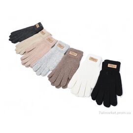 Рукавички жіночі Зима 2007 одношарові mix (12 шт. р.сіткаOne size) "TUZZI" недорого оптом від прямого постачальника