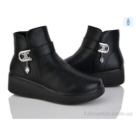Черевики жіночі стильні Зима W709 (8 пар р.38-42) "LQD" недорого оптом від прямого постачальника