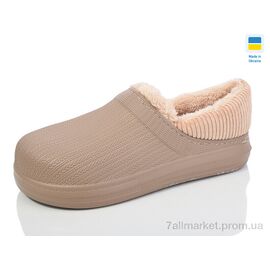 Фотография Галоши женские зима N651 т.беж (6 пар р.37-41) "Lot Shoes" недорого оптом от прямого поставщика