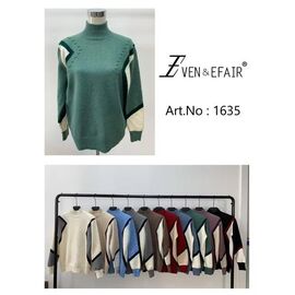 Светр жіночий 1635 mix р.52-54 "Even&Efair" недорого оптом від прямого постачальника