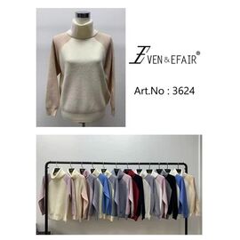 Светр жіночий 3624 mix р.52-54 "Even&Efair" недорого оптом від прямого постачальника