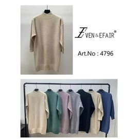 Фотография Туника женская 4796 mix р.56-58 "Even&Efair" недорого оптом от прямого поставщика