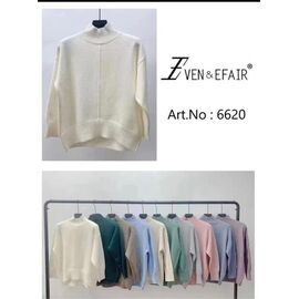 Светр жіночий 66201 mix р.52-54 "Even&Efair" недорого оптом від прямого постачальника
