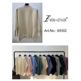 Светр жіночий 69302 mix р.58-60 "Even&Efair" недорого оптом від прямого постачальника