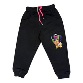 Фотография Штаны детские спортивные на девочку 1002 black р.1-4 "MALIBU" недорого оптом от прямого поставщика