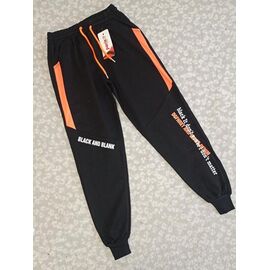 Фотография Штаны детские спортивные на мальчика 1043 black р.13-16 "MALIBU" недорого оптом от прямого поставщика