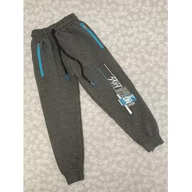 Штани дитячі спортивні зимові на хлопчика 6769 grey р.5-8 "MALIBU" недорого оптом від прямого постачальника