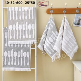 Фотография Полотенце 40-32-600 р.25*50 "Koloco" недорого оптом от прямого поставщика