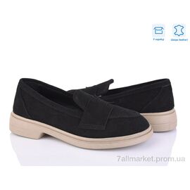 Фотография Туфли женские стильные Весна/осень 647 чорний з.б.п. (6 пар р.36-40) "G-Aira" недорого оптом от прямого поставщика