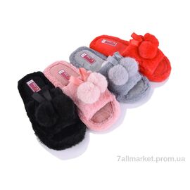 Тапки жіночі для будинку Весна/осінь A699 mix (12 пар р.36-41) "SANLIN 2" недорого оптом від прямого постачальника
