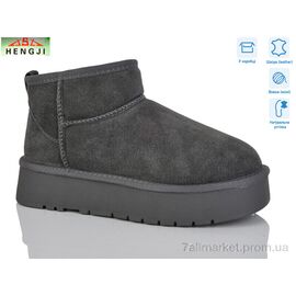 Фотография Угги женские утепленные зима T25-4F (6 пар р.36-40) "HENGJI-ELENA" недорого оптом от прямого поставщика