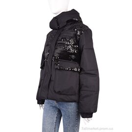 Фотография Куртка женская Весна/осень B026 (11960) black (4 шт. р.сетка M-2XL) "Obuvok" недорого оптом от прямого поставщика