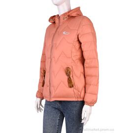 Куртка жіноча Весна/осінь 327 (11964) orange (5 шт. р.сіткаXL-4XL) "Obuvok" недорого оптом від прямого постачальника