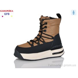 Фотография Ботинки детские удобные зима E3625-2 (8 пар р.32-37) "GFB-Канарейка" недорого оптом от прямого поставщика