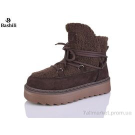 Фотография Угги женские утепленные зима H9518-8 (8 пар р.36-41) "Башили" недорого оптом от прямого поставщика