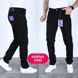 Фотография Джинсы мужские 1485 black р.29-36 "God Baron" недорого оптом от прямого поставщика