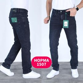 Фотография Джинсы мужские 1507 blue р.29-36 "God Baron" недорого оптом от прямого поставщика