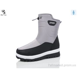 Дутики жіночі утеплені Зима F834 (8 пар р.36-41) "Red Sun" недорого оптом від прямого постачальника