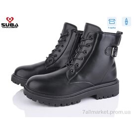 Фотография Ботинки женские стильные Весна/осень F0375 (8 пар р.37-42) "SUBA" недорого оптом от прямого поставщика