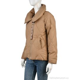 Куртка жіноча Весна/осінь B966 (11951) beige (4 шт. р.сіткаM-2XL) "Obuvok" недорого оптом від прямого постачальника