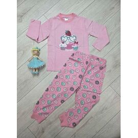 Дитяча піжама на дівчинку M505 pink р.3-8 "MMZ" недорого оптом від прямого постачальника