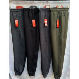 Штани спортивні чоловічі утеплені S1307 d.grey р.46-56 "Shon" недорого оптом від прямого постачальника