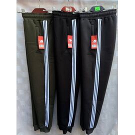 Штани спортивні чоловічі утеплені S1321 black р.46-56 "Shon" недорого оптом від прямого постачальника