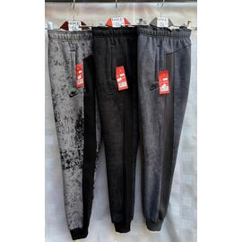 Штани спортивні утеплені підліткові S1347 l.grey р.36-44 "Shon" недорого оптом від прямого постачальника